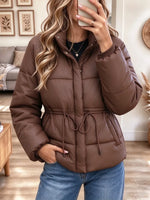 Retro Cozy Art Casual Stylish Long Sleeve Padded Jacket