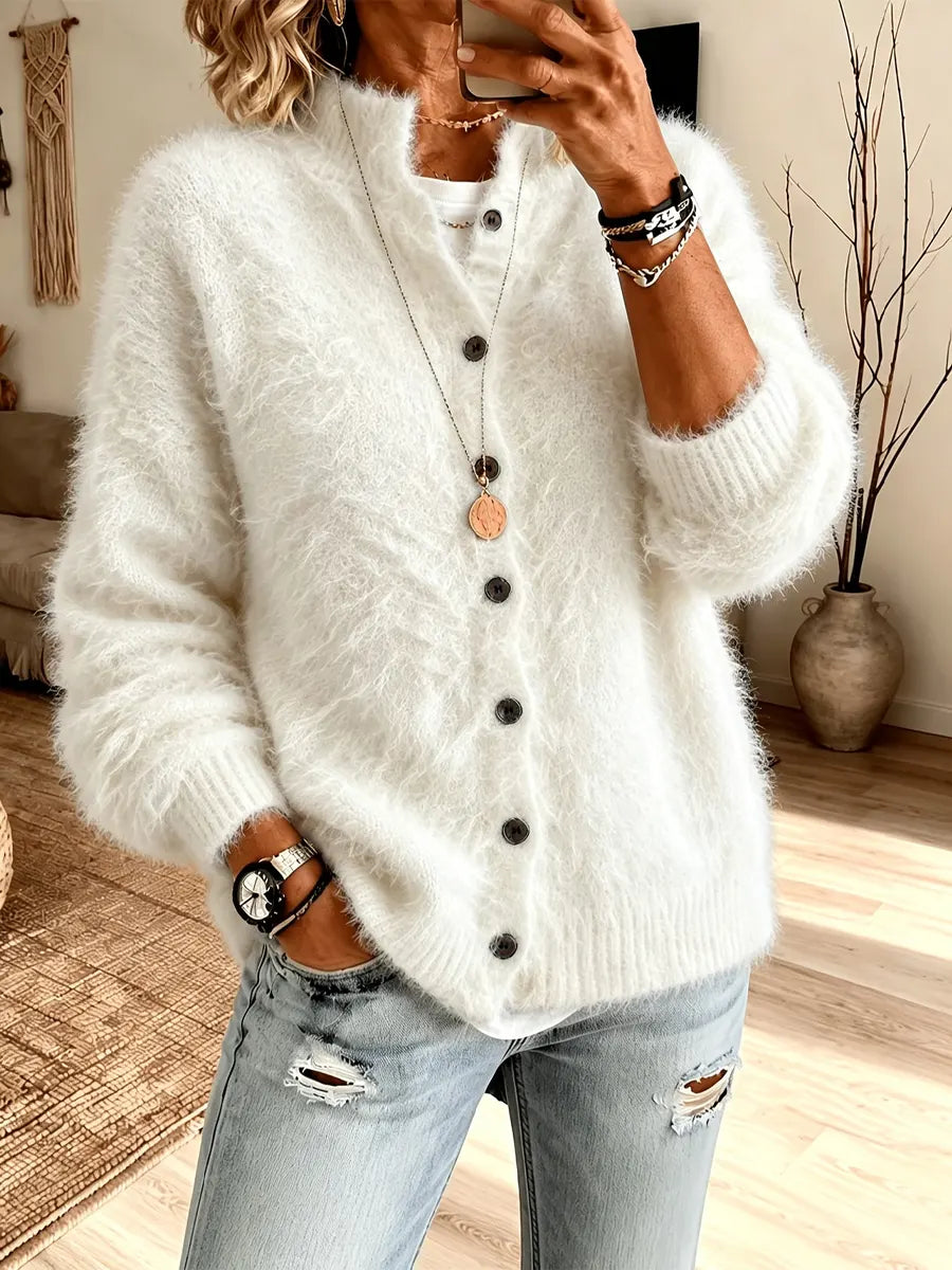 Retro Elegant Knit Art Casual Stylish Long Sleeve Cardigan Sweater