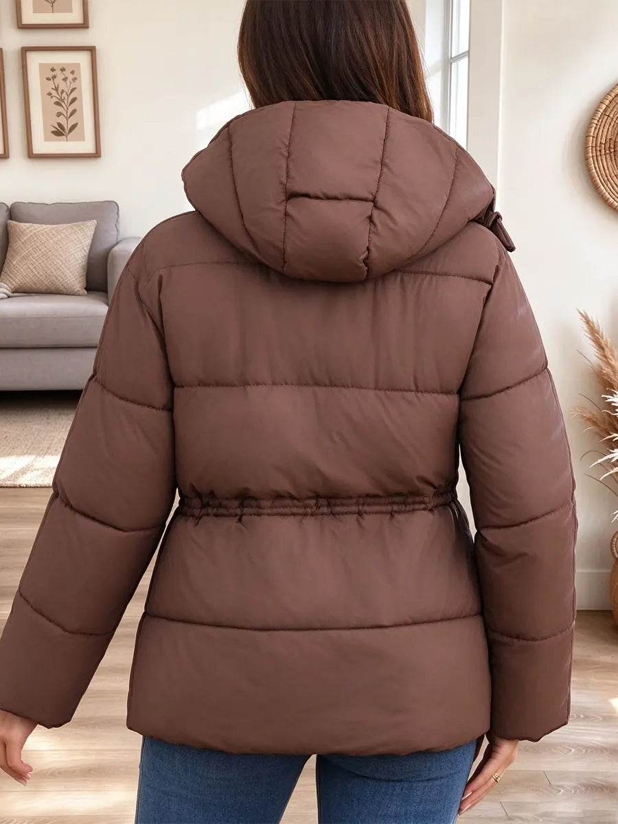 Retro Cozy Art Casual Stylish Long Sleeve Padded Jacket