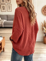 Vintage Elegant Cotton Linen Shirt