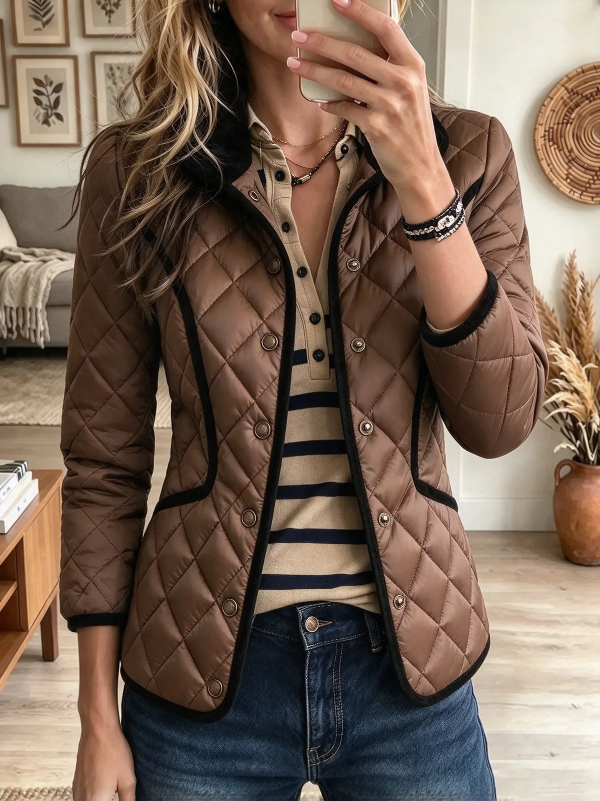 Women's Quilted Lightweight Puffer Jacket